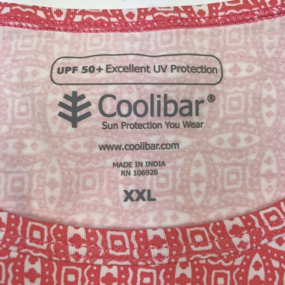 Coolibar UPF 50+ Everyday T Shirt Sz XXL - Picture 3 of 4